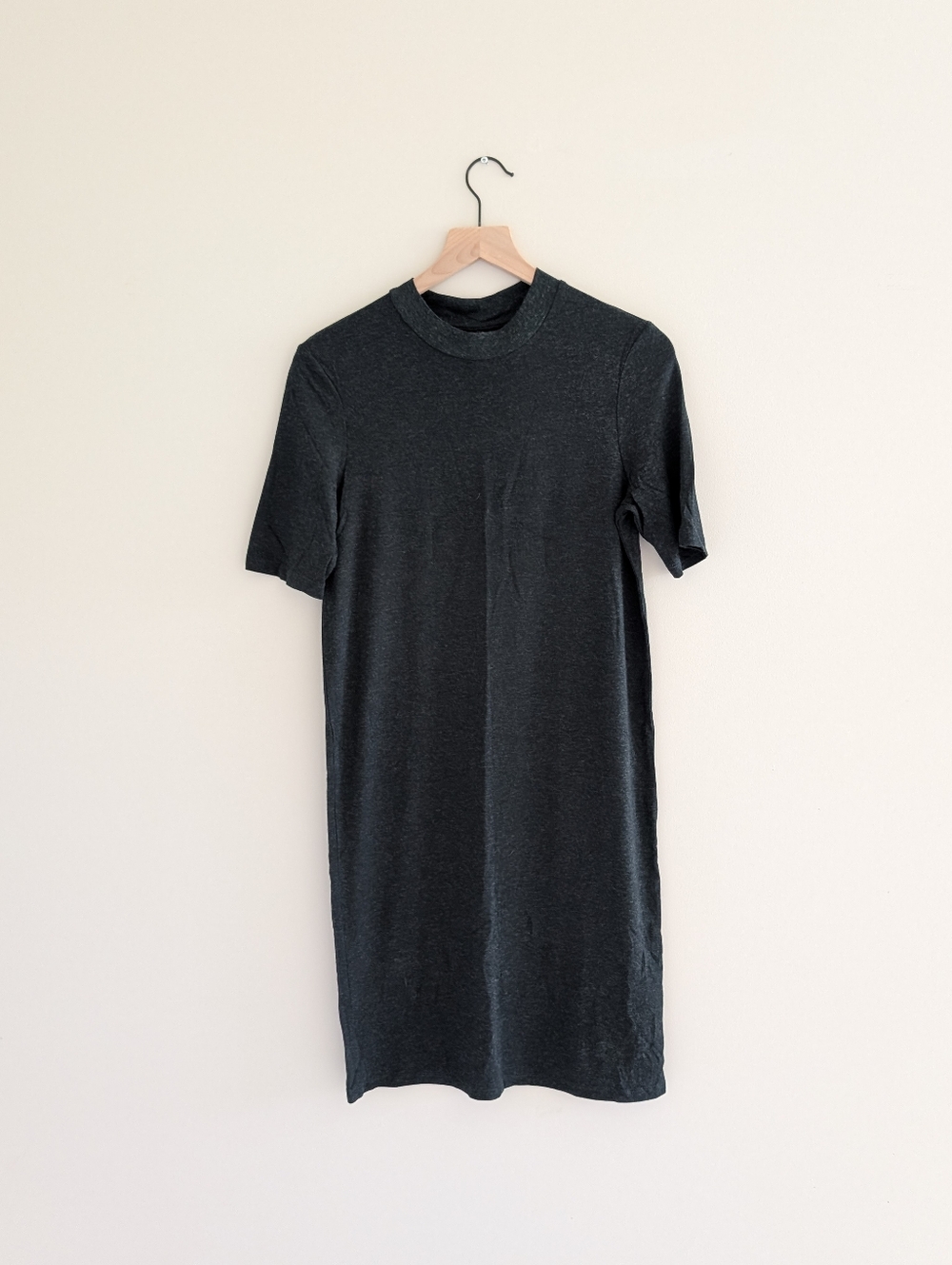 Forest Green Short-Sleeve T-shirt Dress